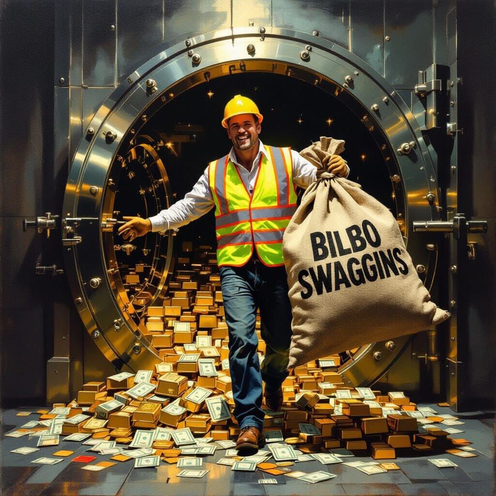 Anything's possible in a hi-vis