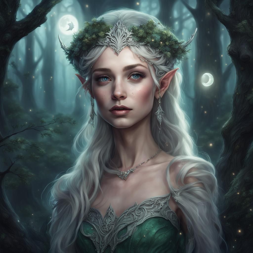 Elven Princess   by @Mr Generic
