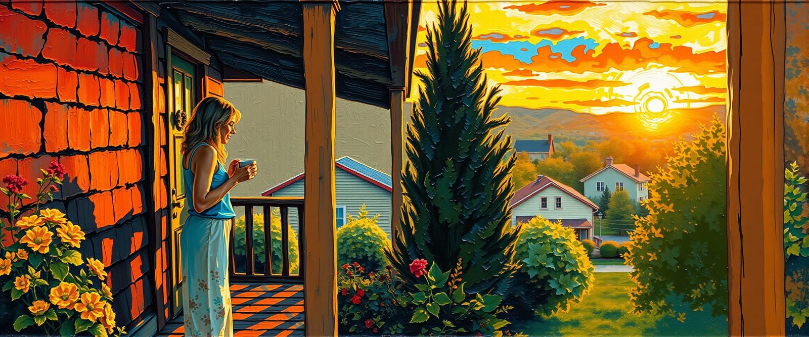 Woman With Coffee