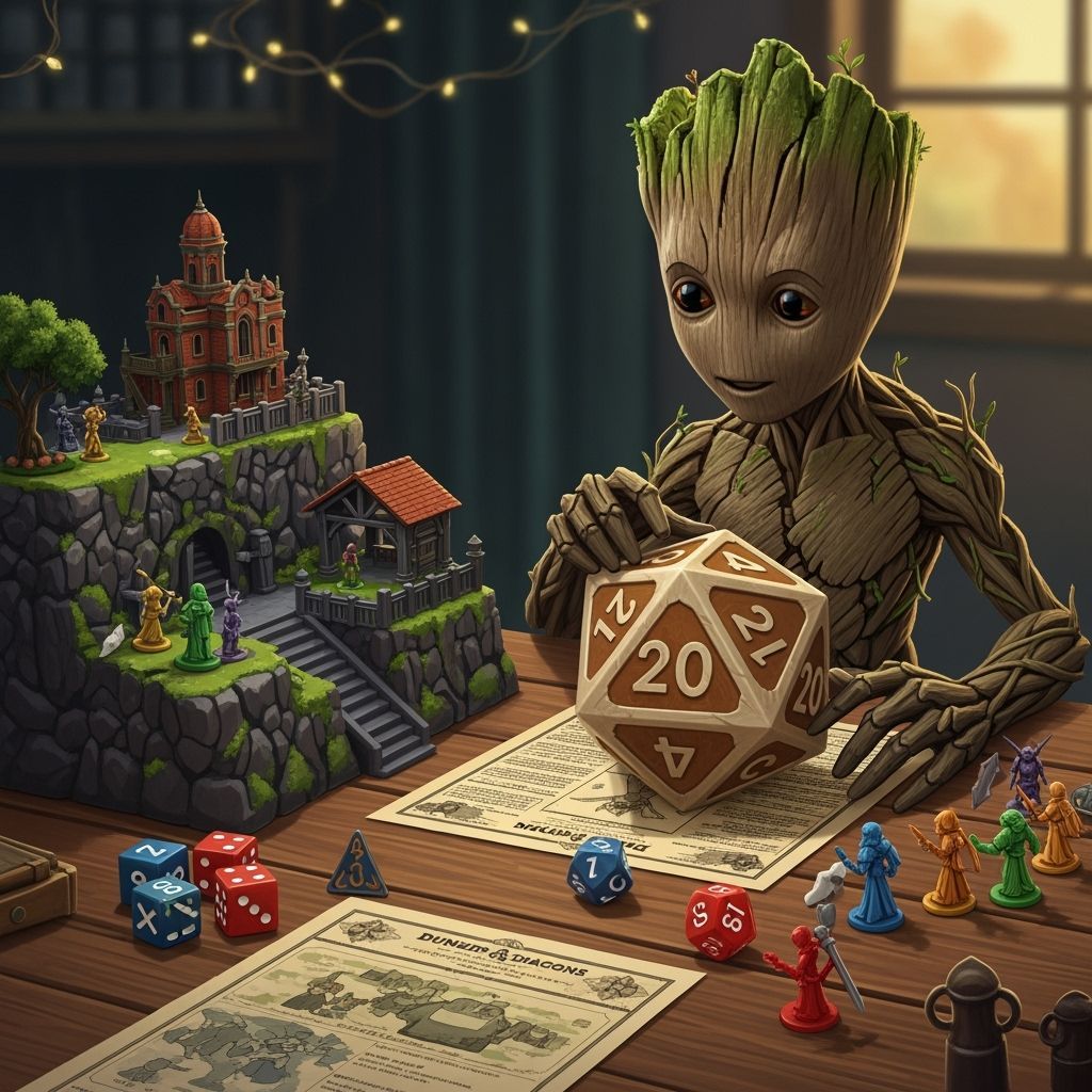 GROOT LOVES DND