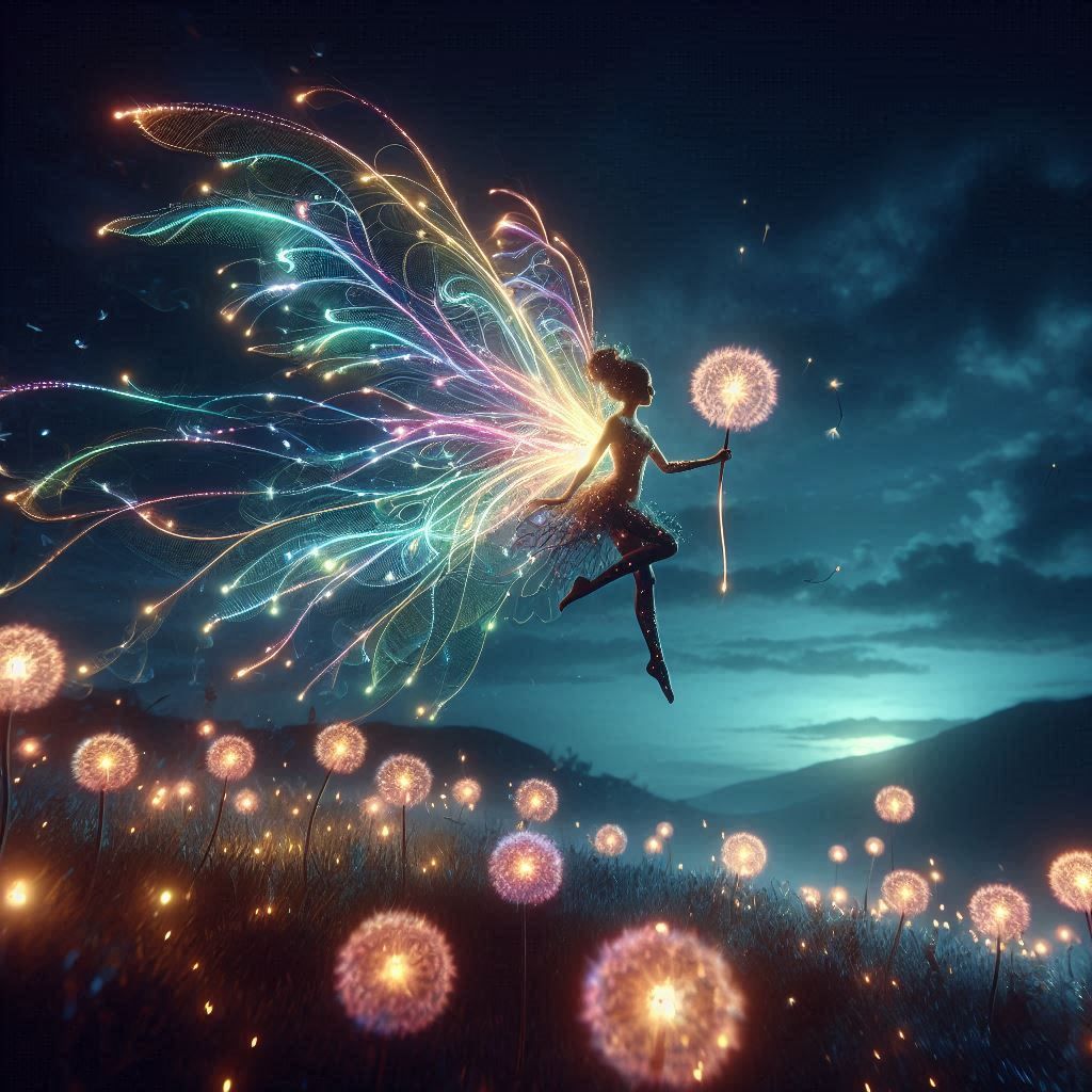 Dandelions fairy