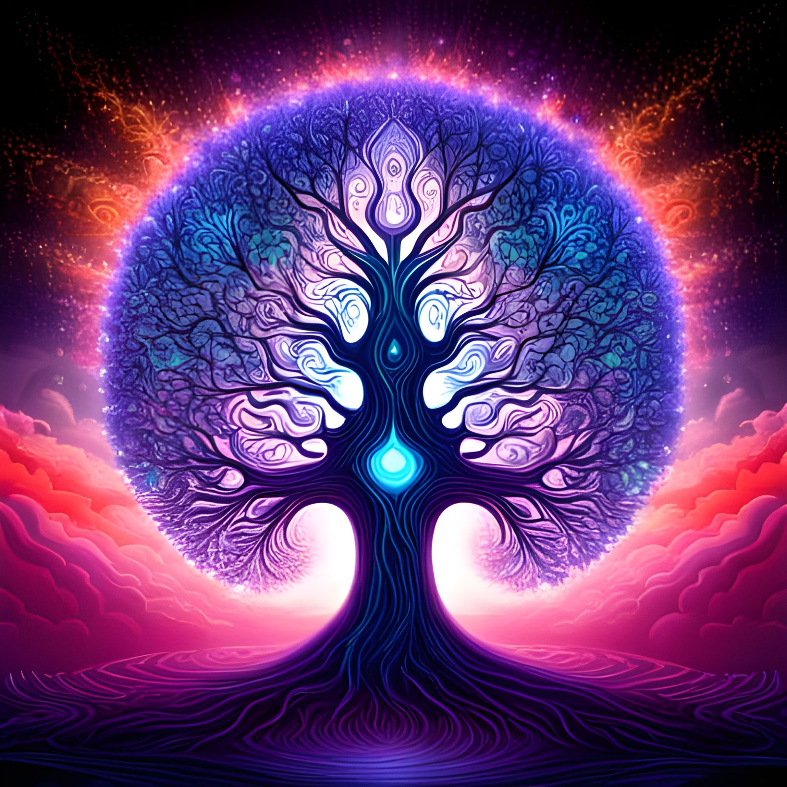 Art is the Tree of Life - AI Generated Artwork - NightCafe Creator