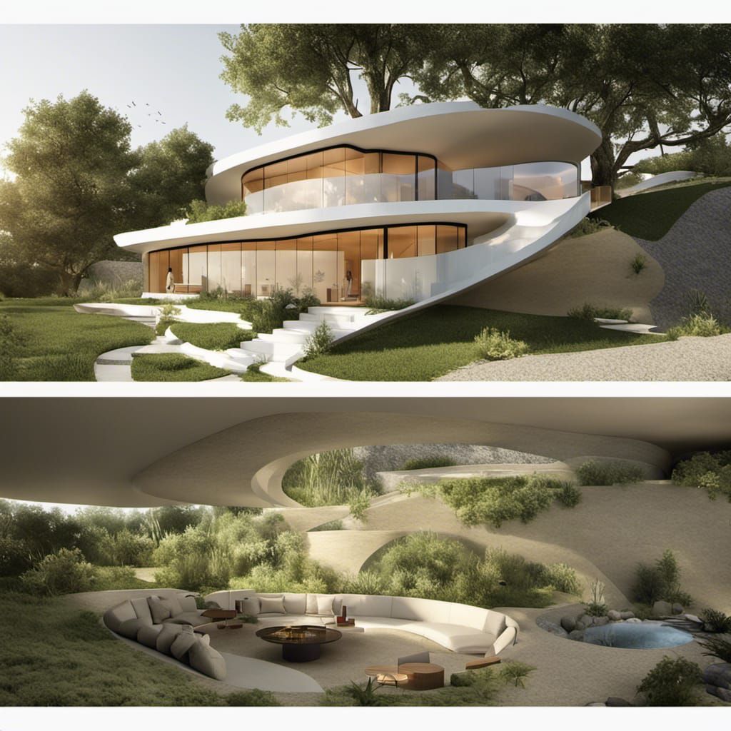 underground home that still gets sunlight that can grow food...