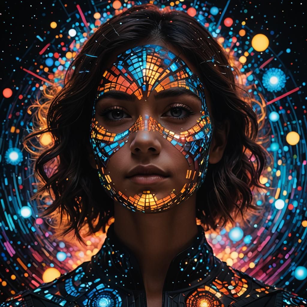 Mesmerizing Double Exposure Projection Mapping in 8K