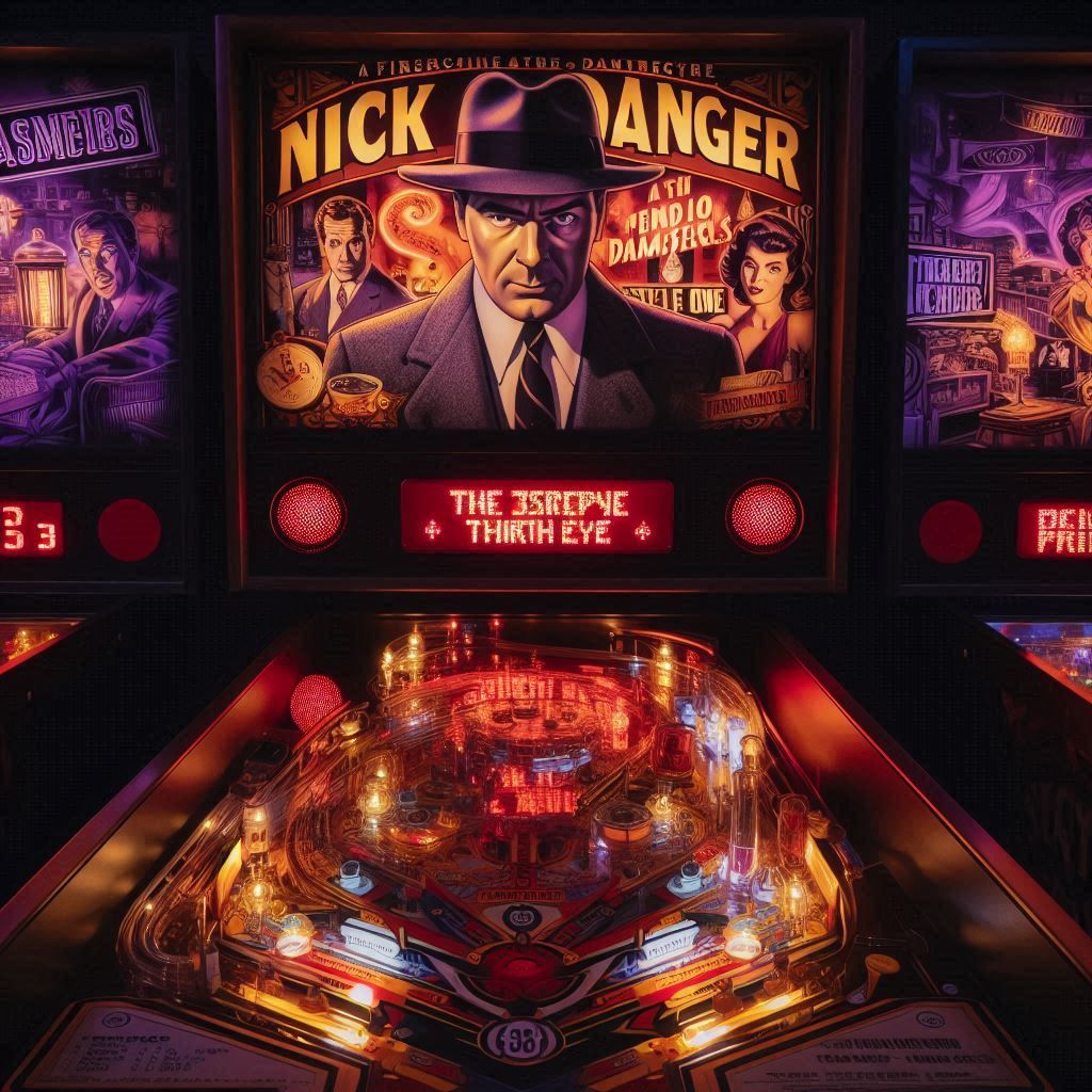 Nick Danger, Third Eye Pinball Game