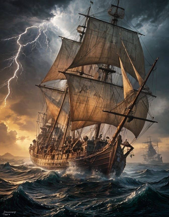 Rough seas   by @Automatic Sprinkles