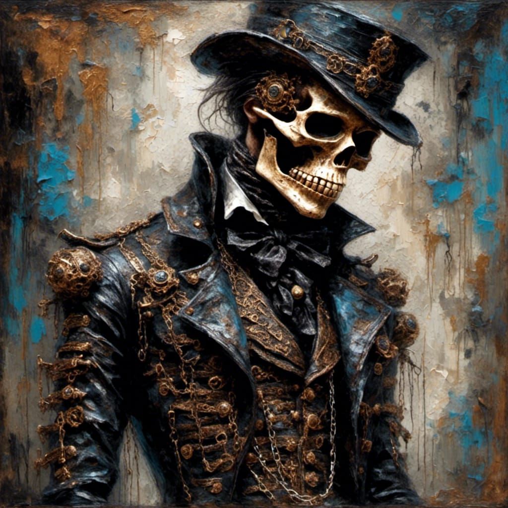 <lora:Macabre Mix:1.0> Skull - test