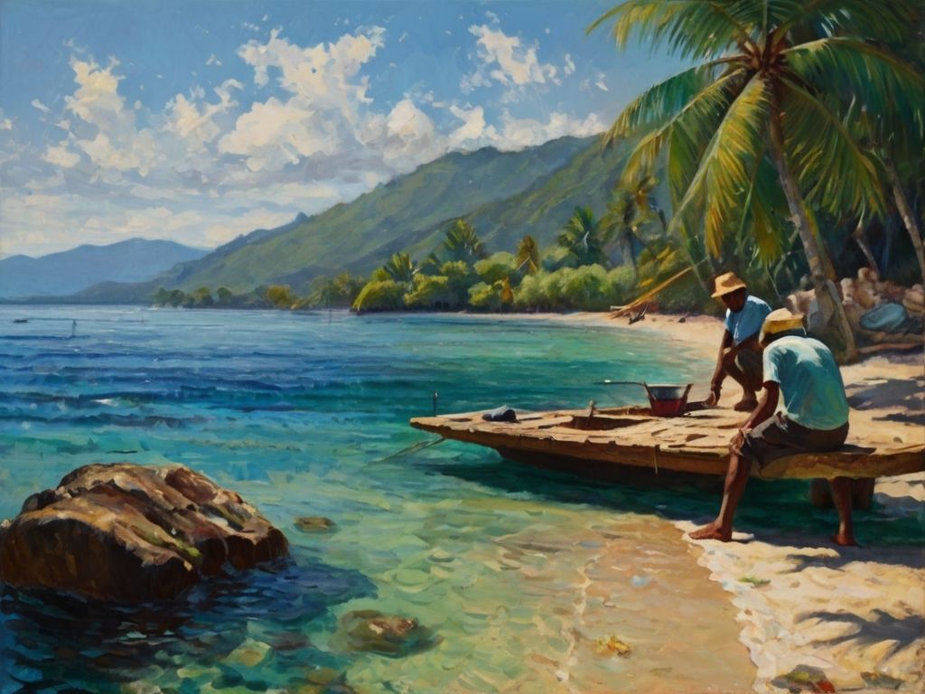 Fishing in Sunny Jamaica