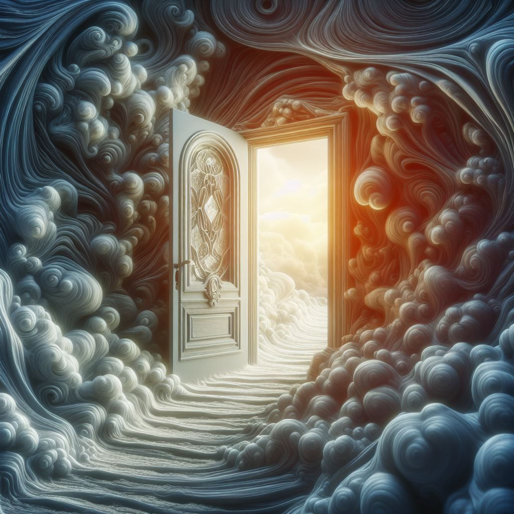 Door open to elsewhere