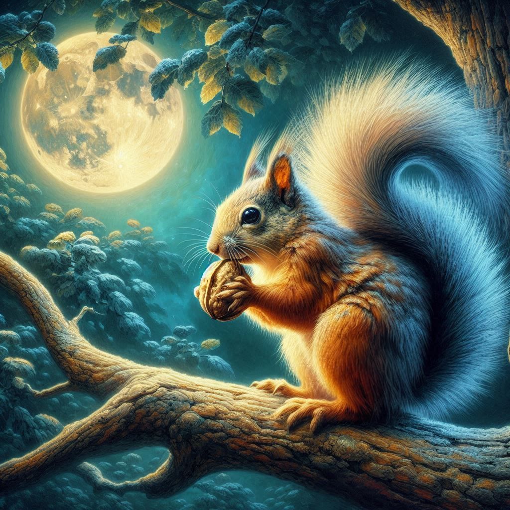 Dinner under the moonlit