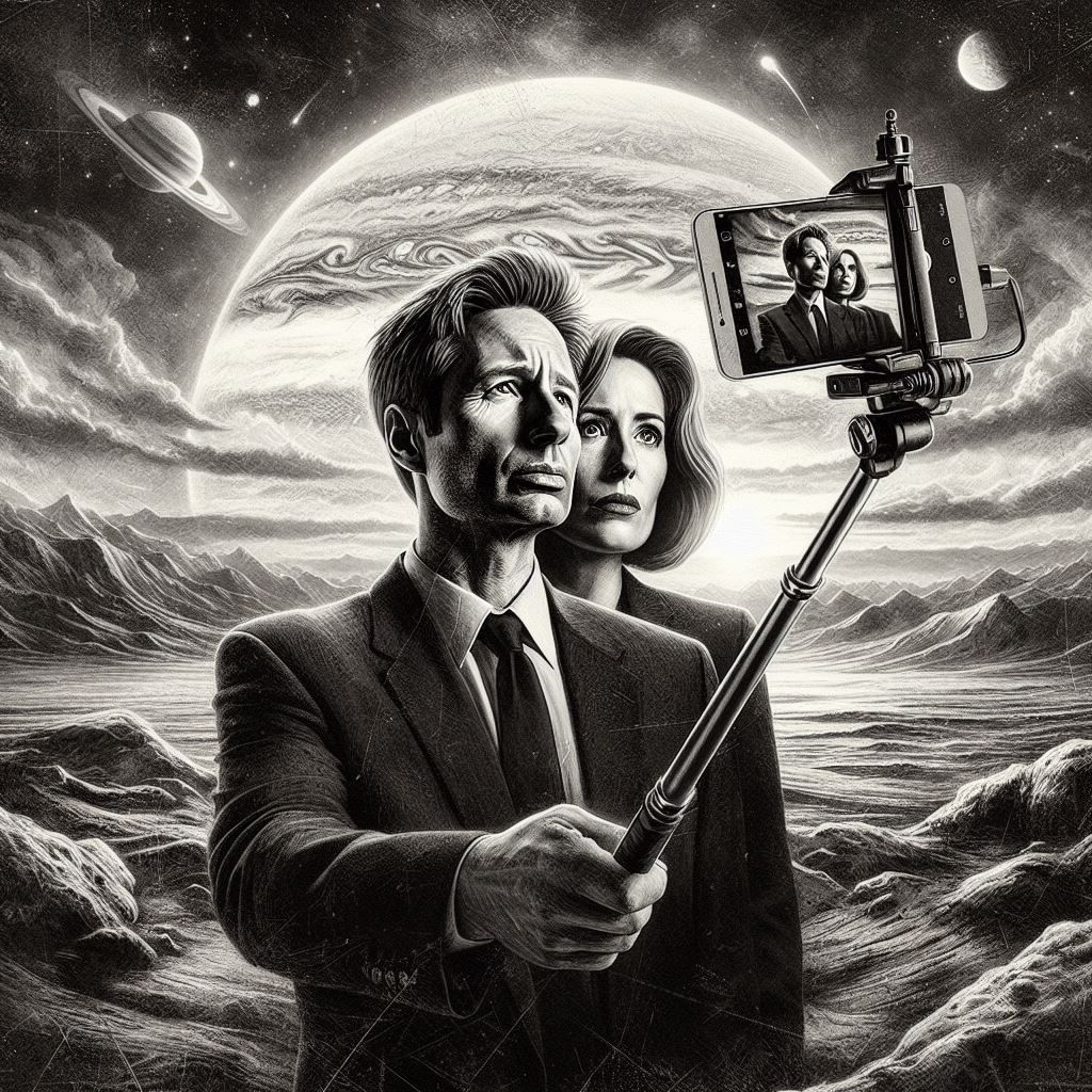 Just a selfie on the moon of Jupiter