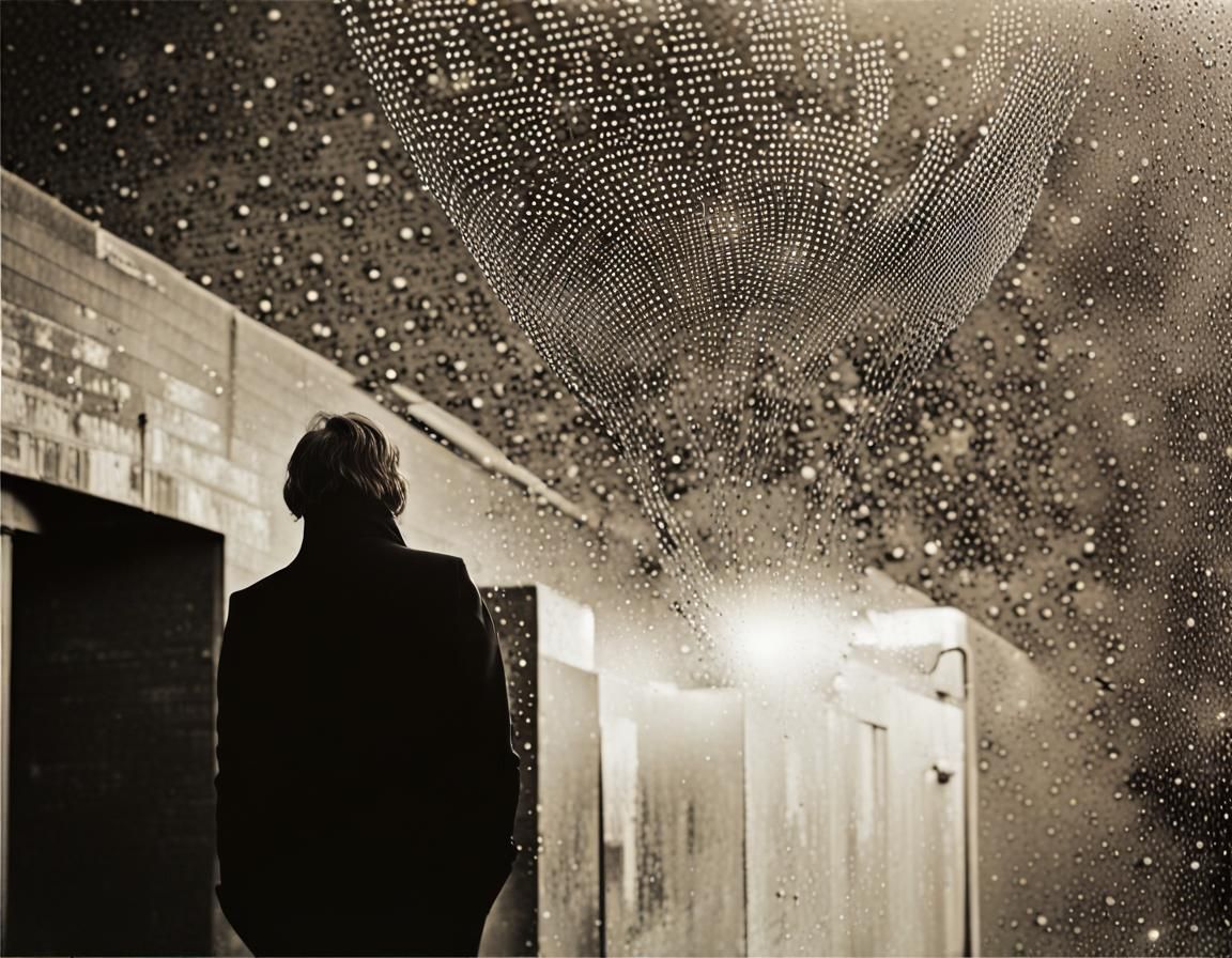 Abstract Recursive Feedback Loop Photo Art