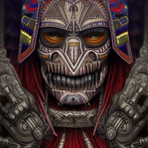 Aztec Vampire Series: Old Guardian - AI Generated Artwork - NightCafe ...