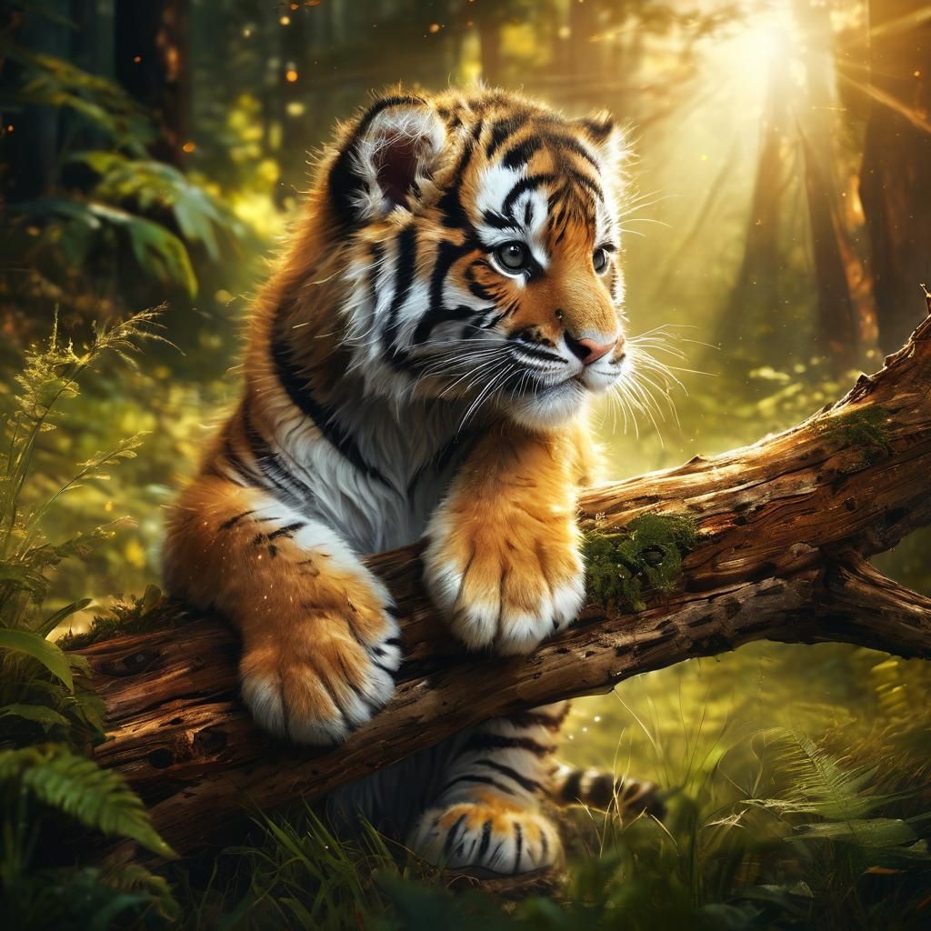 Curious Tiger