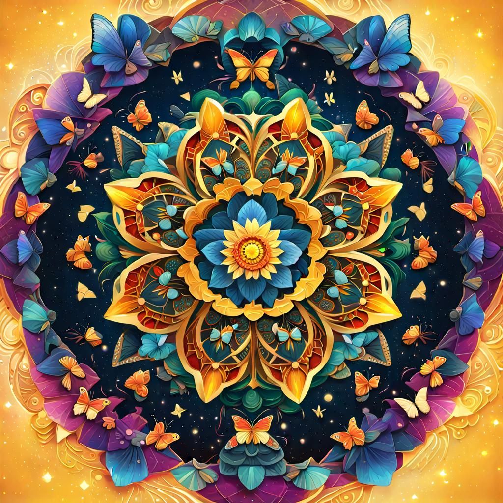 Butterfly Mandala Remix
