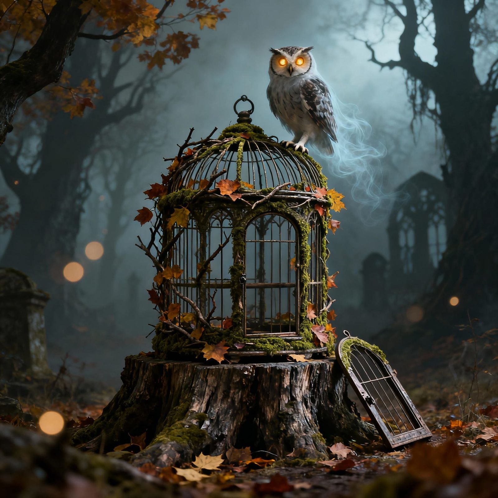 The Old Birdcage  by @Bookpunked