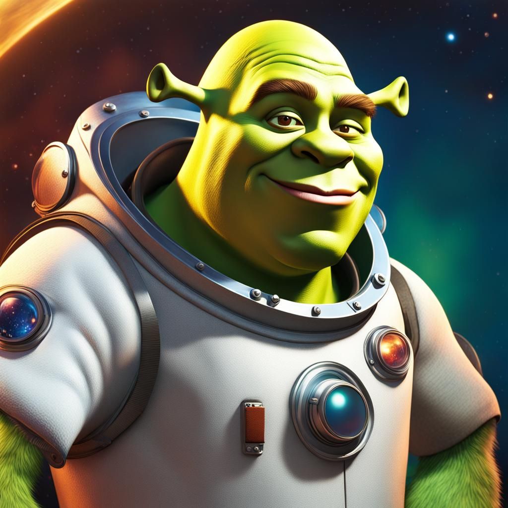 the shrek man