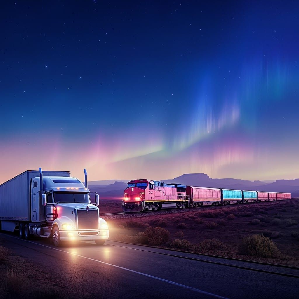 New Mexico Nighttime Drive