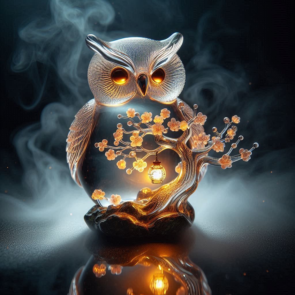 Glass owl