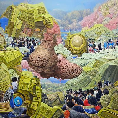 Hilarious Crazy Japanese Game show Moebius mandelbulb retouc...