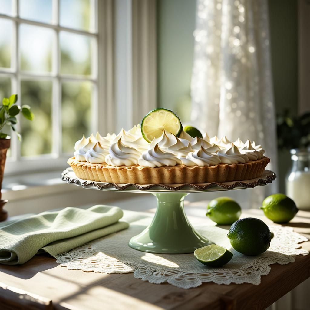 Key Lime Meringue Pie (Take My Word For It)