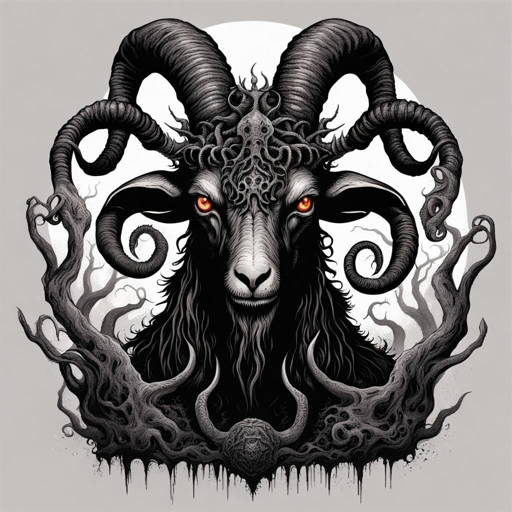 Shub-Niggurath, the goat with a thousand young