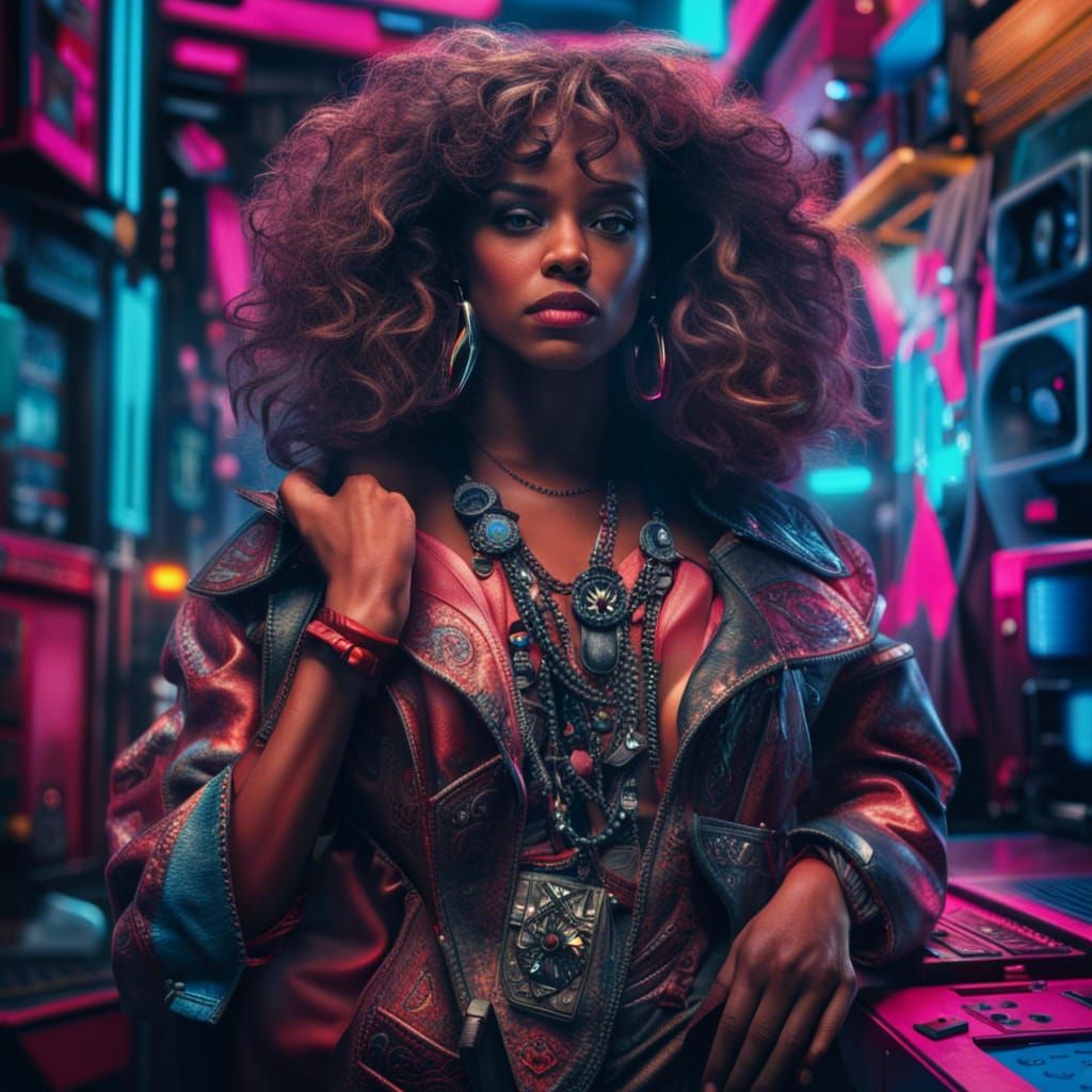 Pop culture '80s decade - AI Generated Artwork - NightCafe Creator