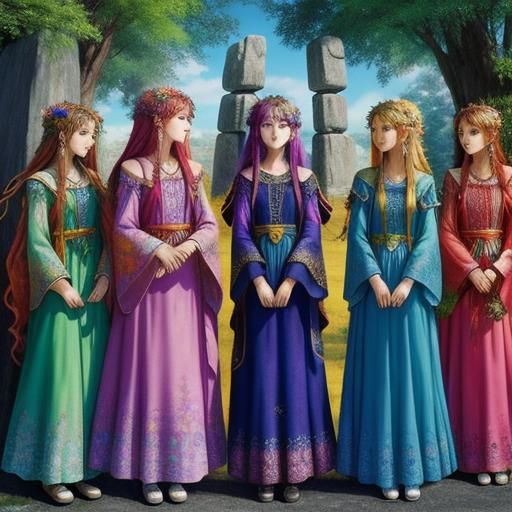 Solstice maidens
