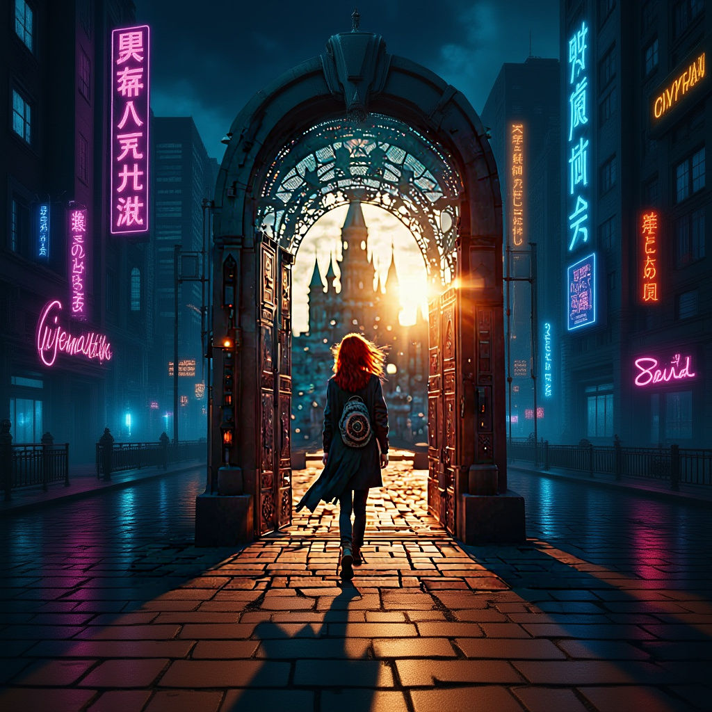 A road to the past.  by @undefined