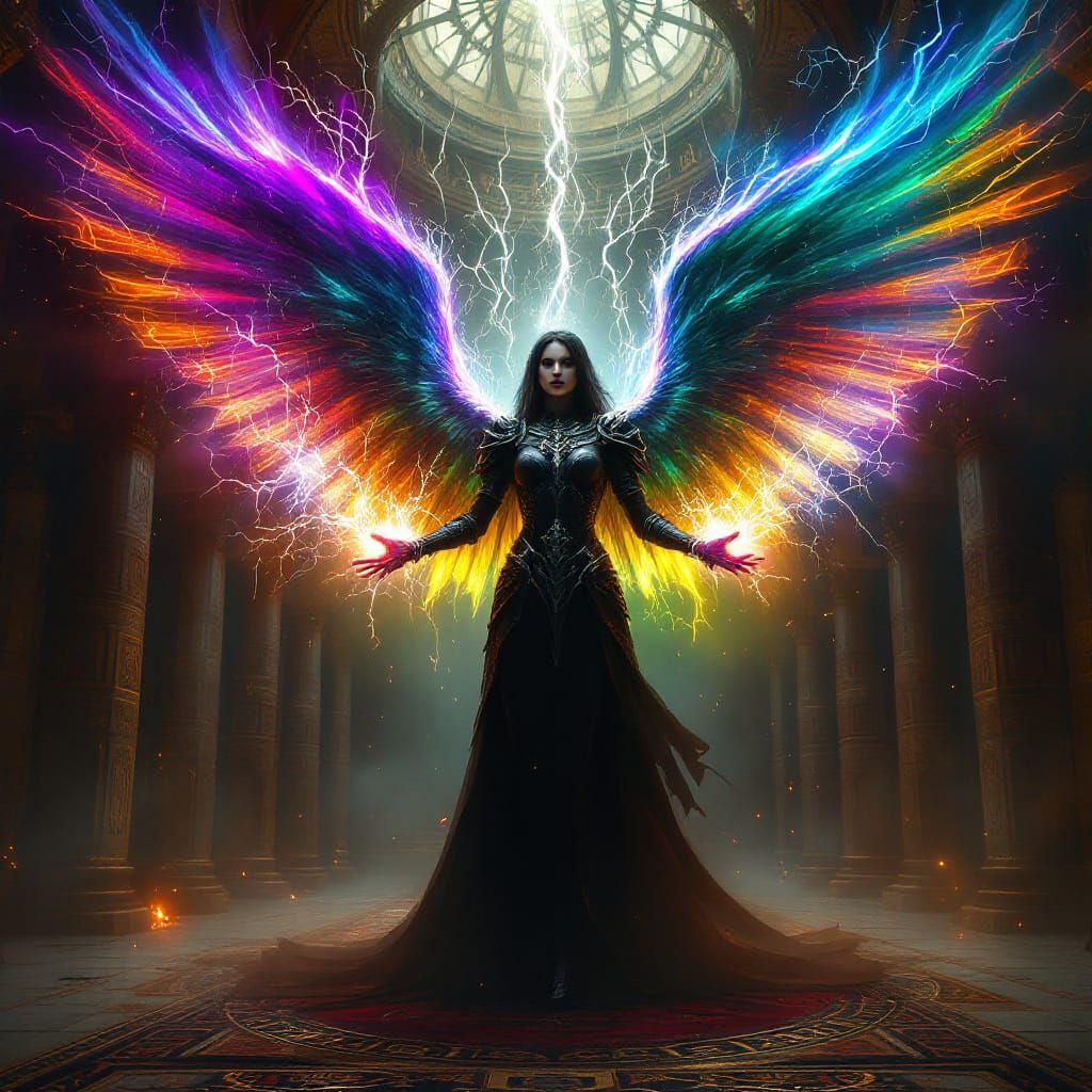 Kamyri chose the 'Darkness.'  But it was someone else who pulled her strings.