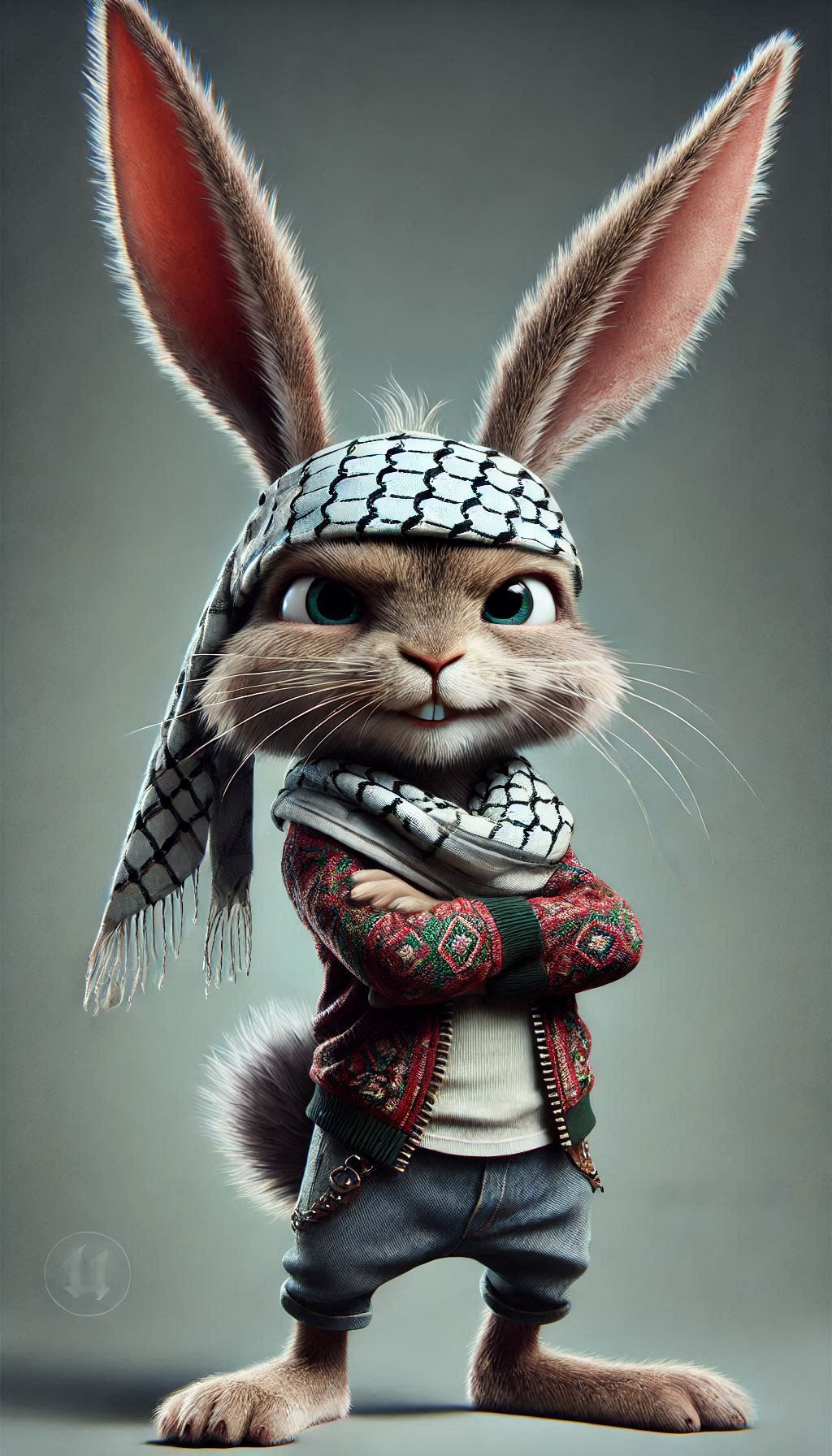 The rabbit (DALL-E 3)