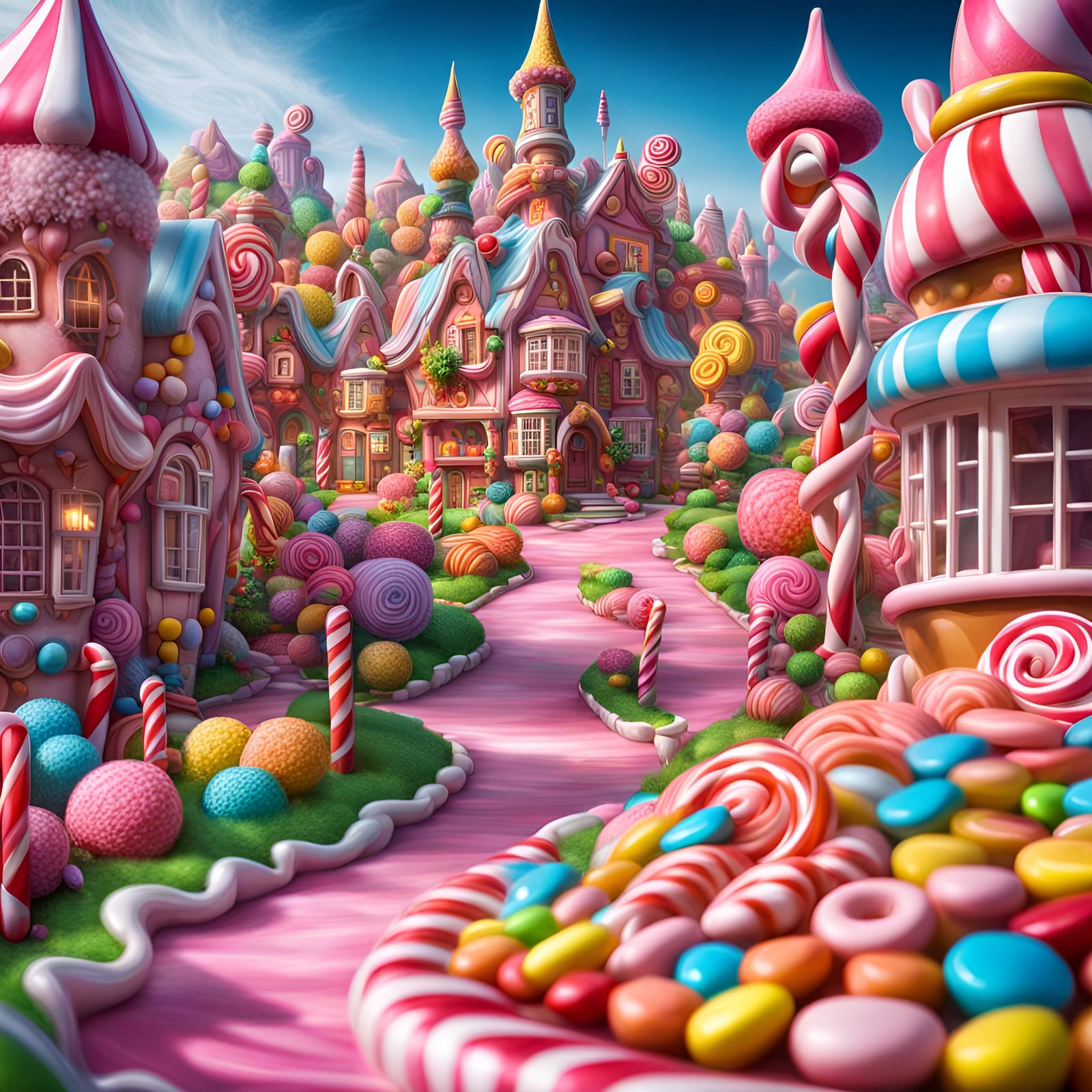  Candy Wonderland  by @Alicia Hopkins