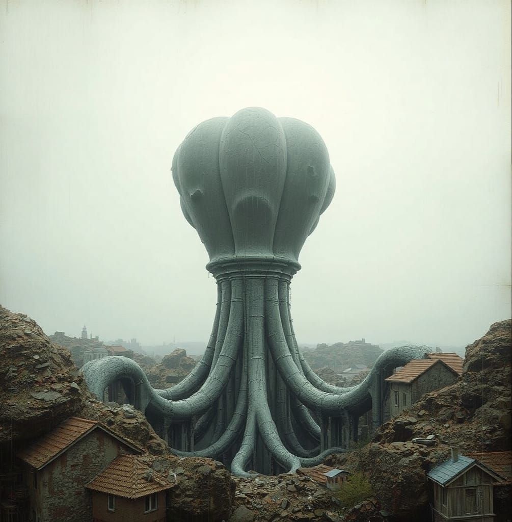 Alien Octopus Temple