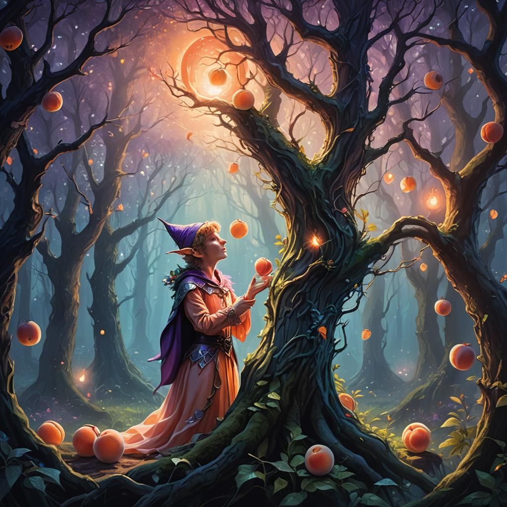 Dicen que en este valle los duraznos son de los duendes