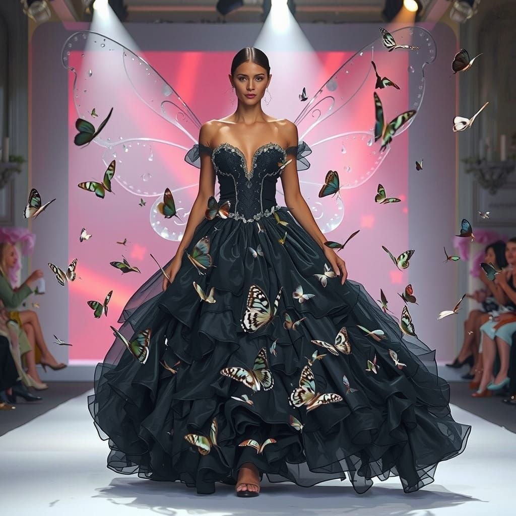 Butterfly dress  by @Gothic Rubette