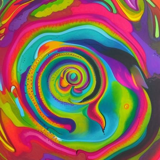Psychedelic spirale