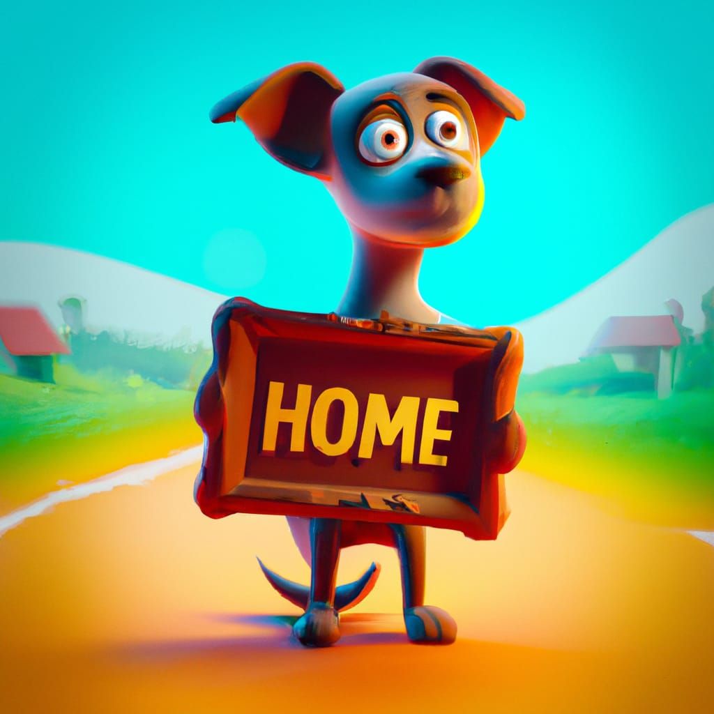 dog heading to his new house  by @Mark_Loves_Coffee_