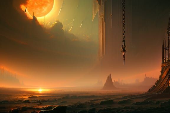 The Rusted Chains of Prison Moons are Shattered by the Sun