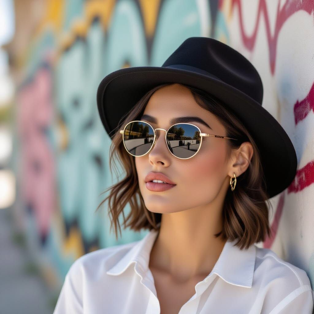 Neon Glass Eyeglasses