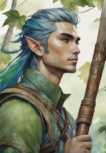 Kilryn: Moon Elf Ranger Druid: Whirlwind Warriors