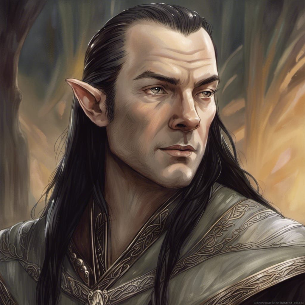 Elrond 3 - AI Generated Artwork - NightCafe Creator