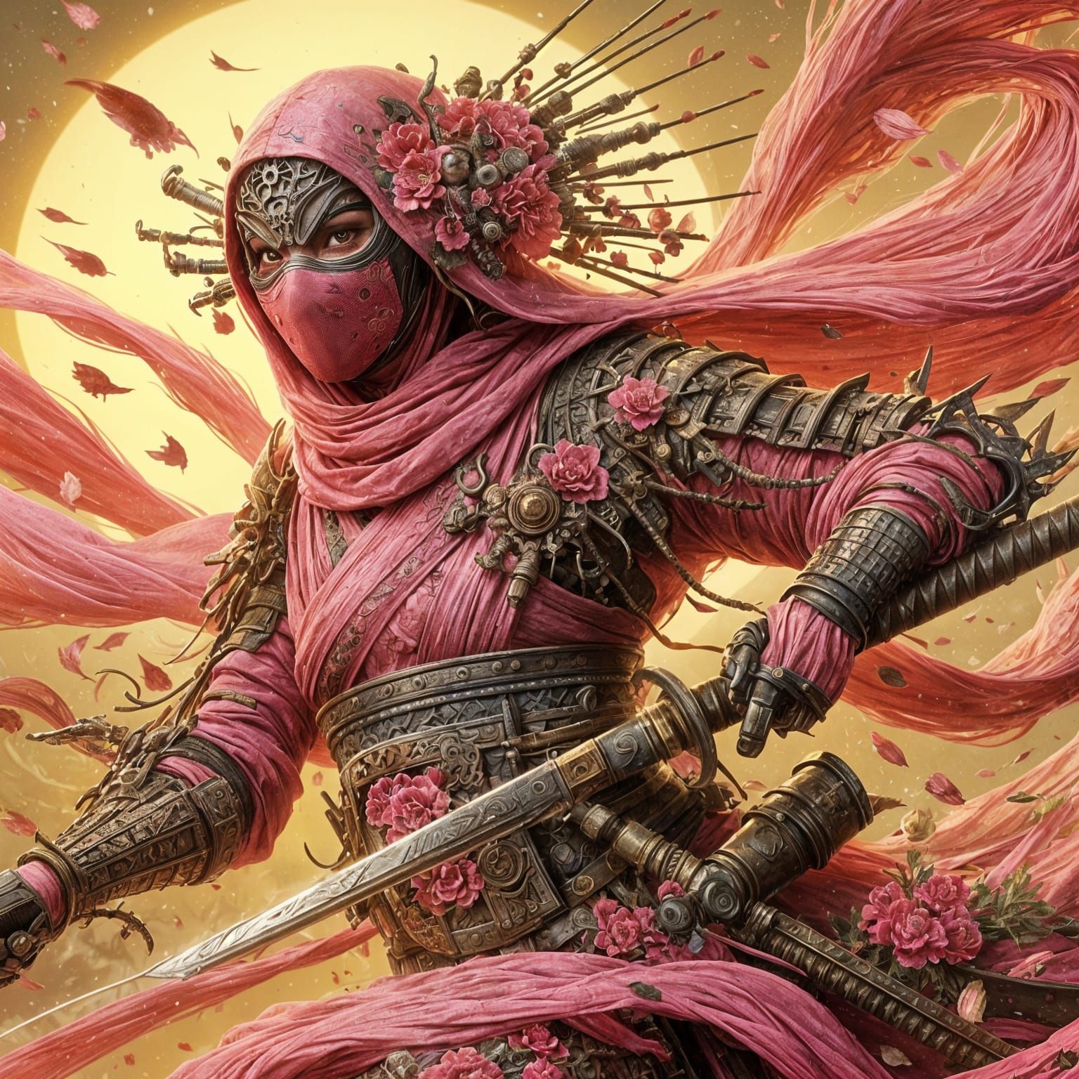 Pink warrior