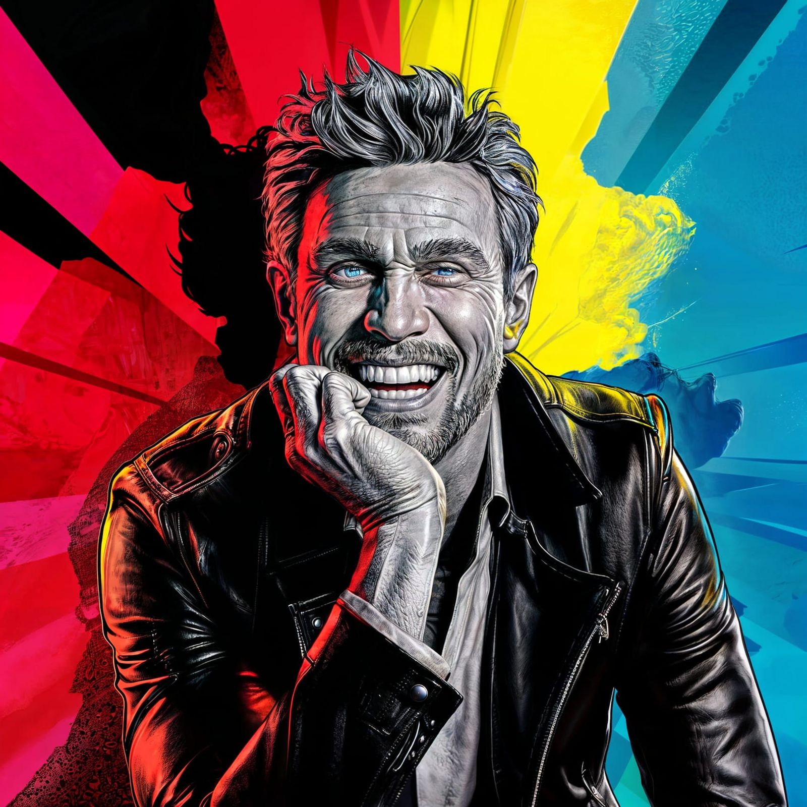 A Sketchy Personality Always Comes with a Colorful Backgroun...