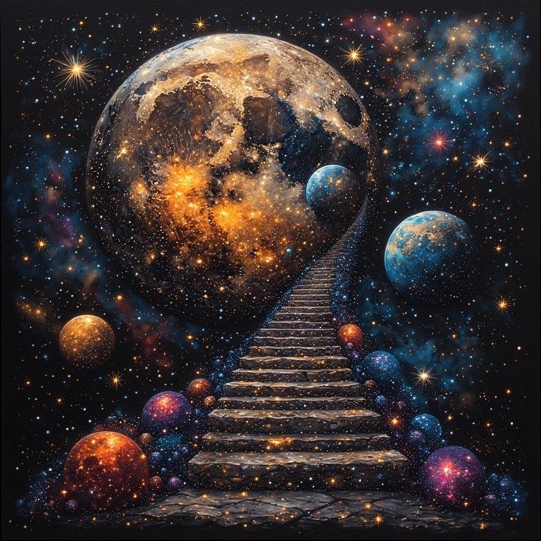 The Moon is the Pathway to Manned Exploration of the Planets  by @Dryheat