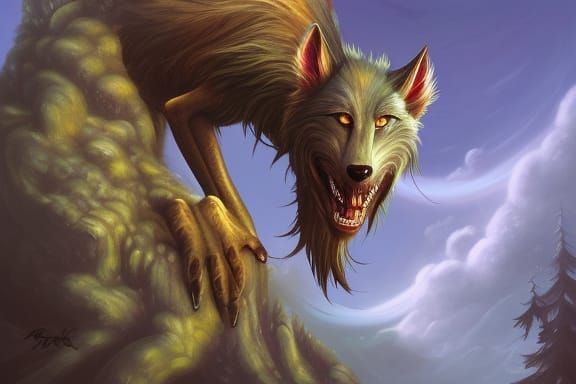 Lanky Adorable Werewolf