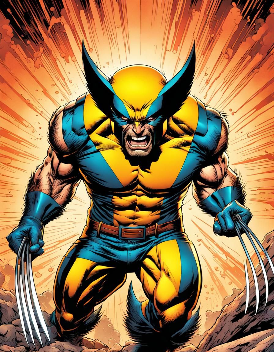 Wolverine - AI Generated Artwork - NightCafe Creator