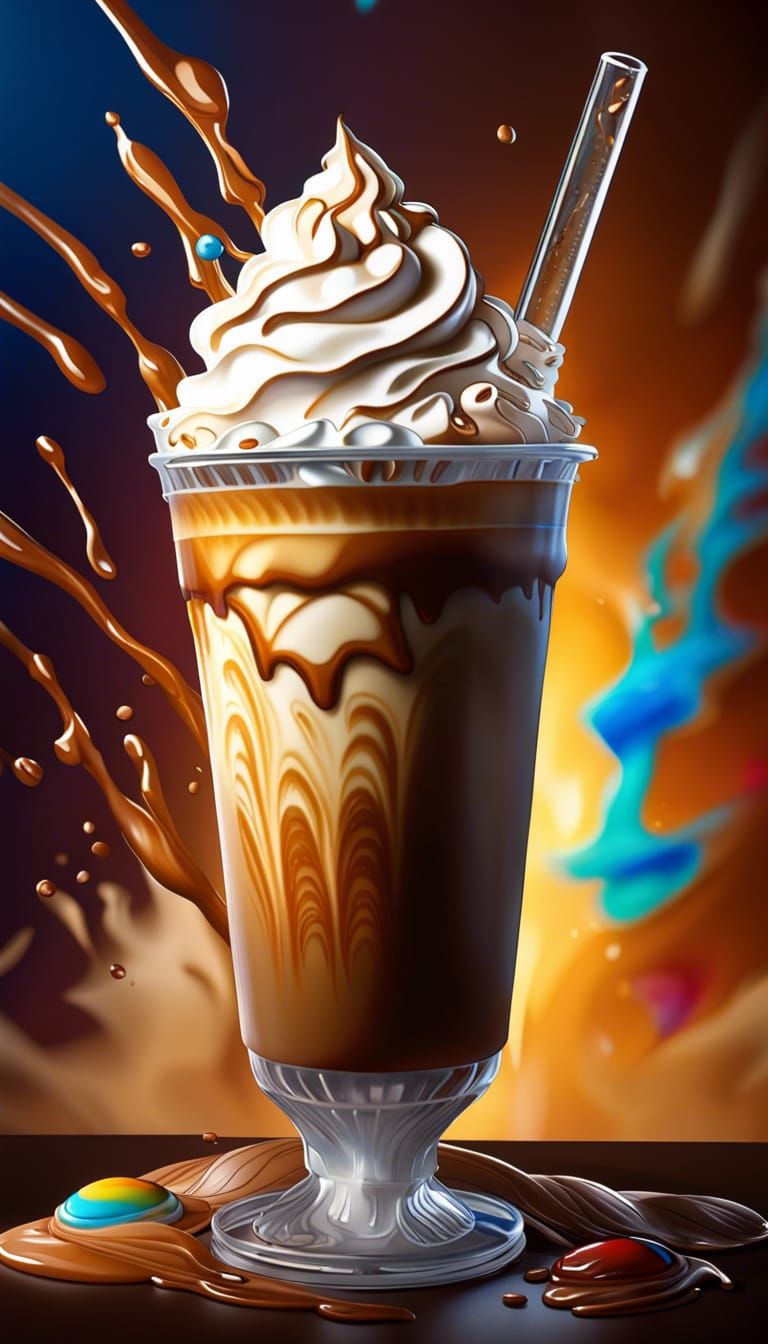 Iced Coffee  by @Hanzi