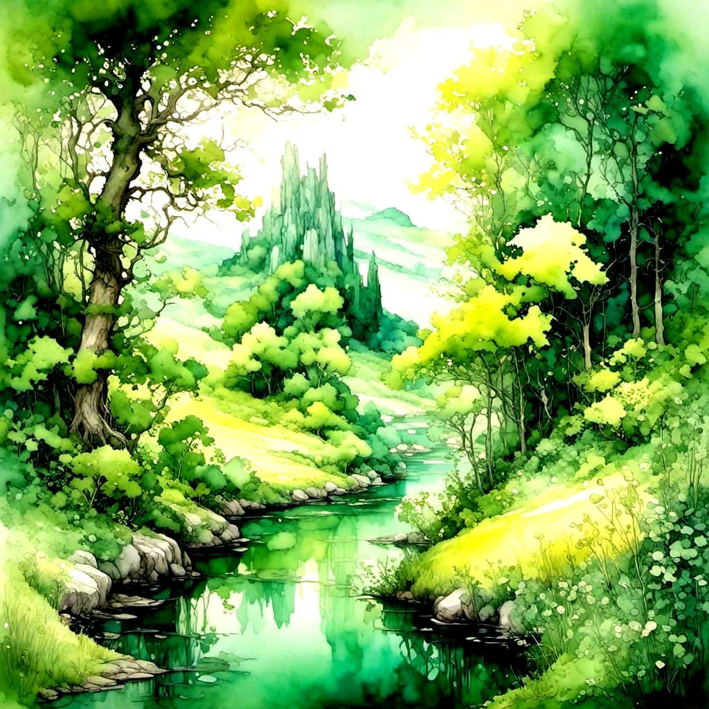 <lora:OneColor-Landscape:1.0> Vespertine