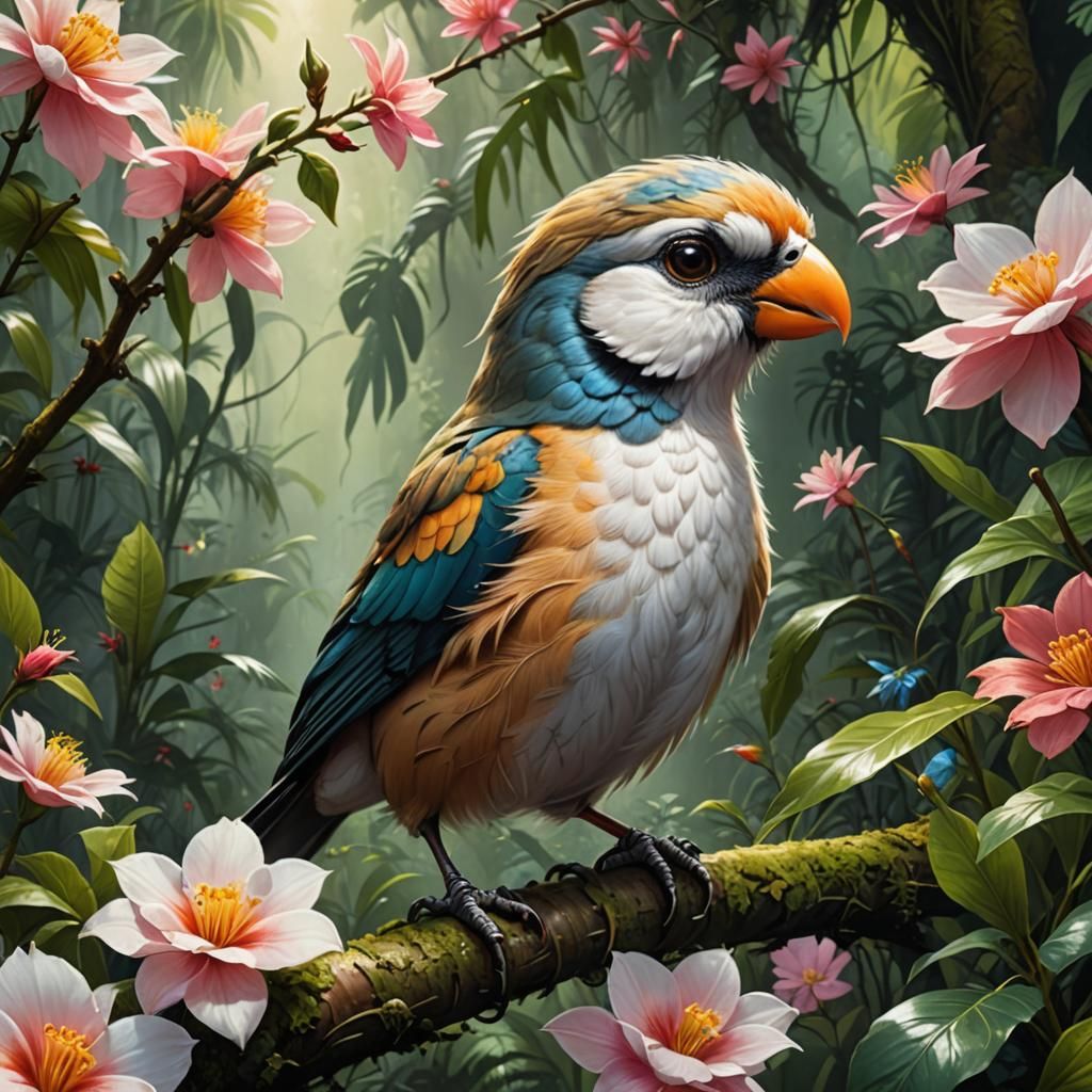A bird.