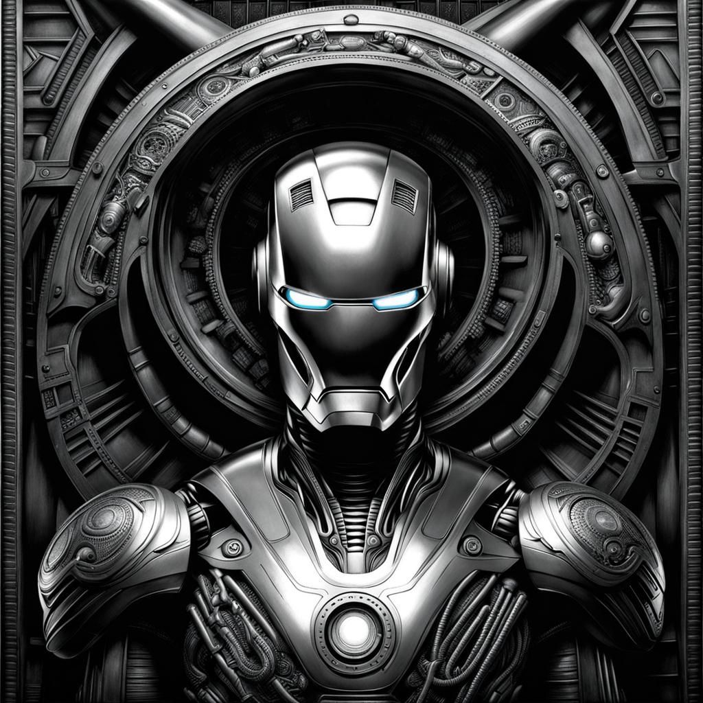 Iron Man By H.R. Giger